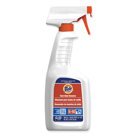 Tide Professional Rust Stain Remover, Peach, 32 oz Trigger Spray Bottle, PK9 48146